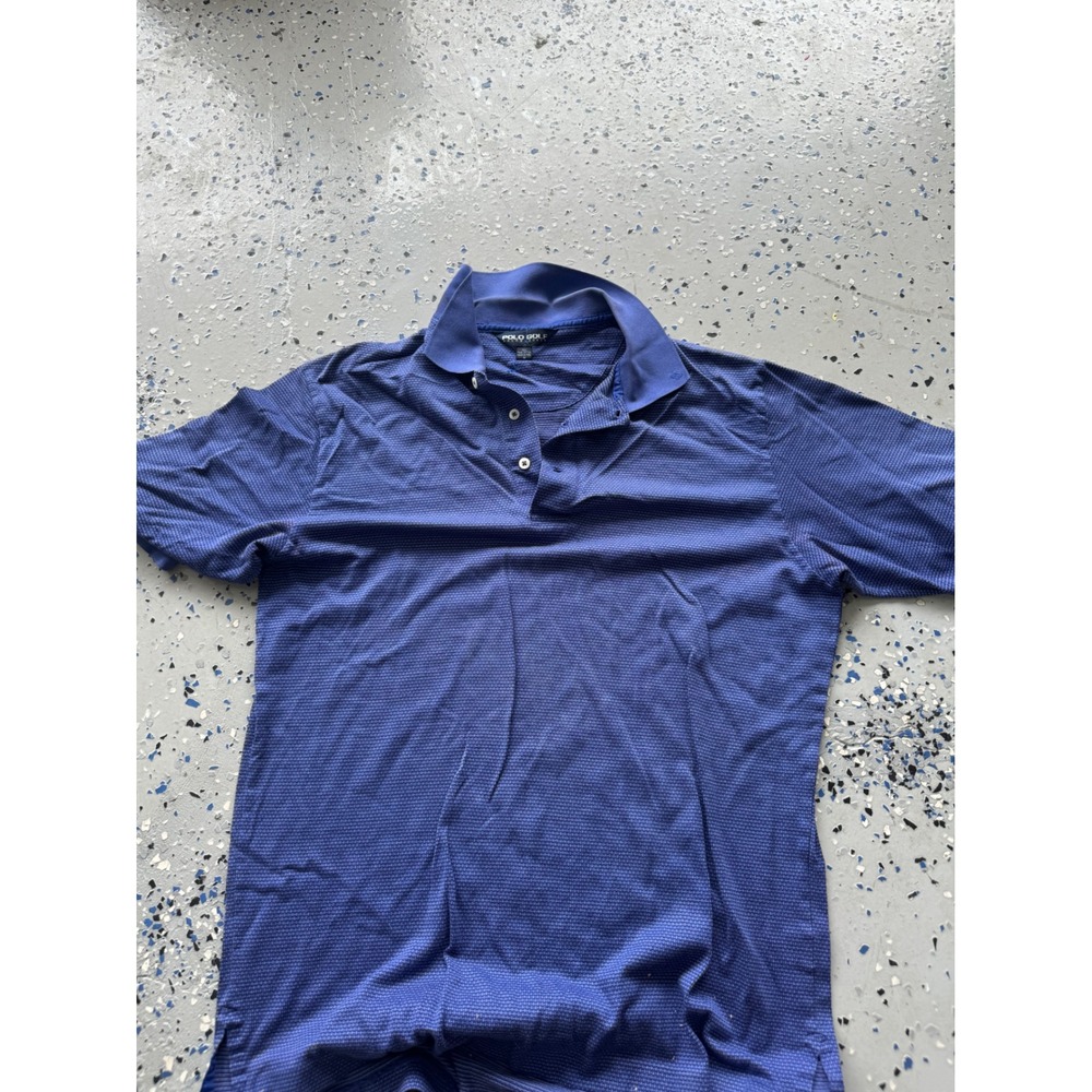 Polo‎ Golf Ralph Lauren Blue Polo Shirt Golf Athletic Casual Mens Size M